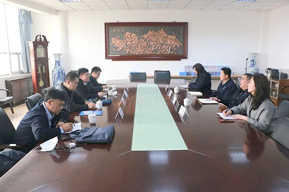 哈尔滨工程大学来山东港口工程高级技工学校交流指导