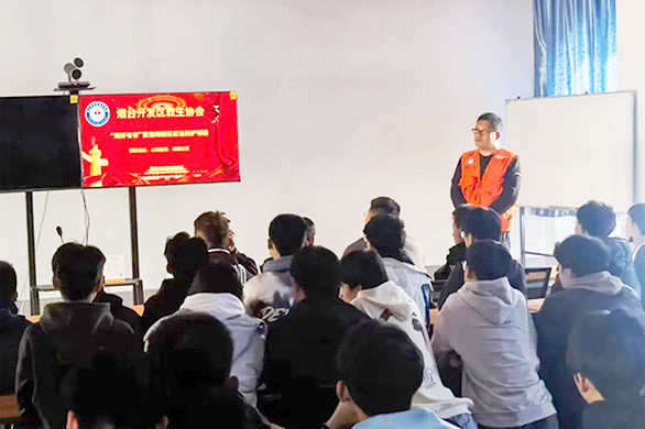 山东港口工程高级技工学校筑牢校园安全防线